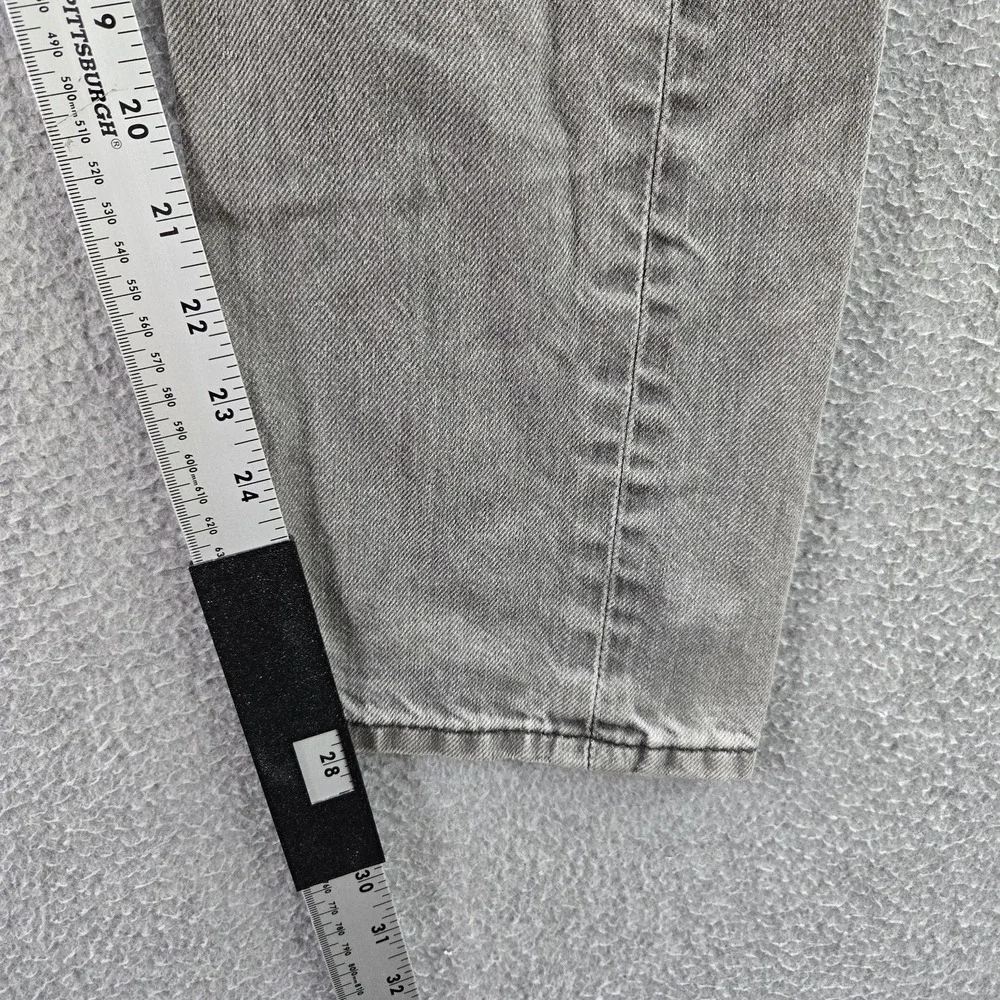 Levi's 508 Men Jeans 31X30 Gray Denim Regular Taper 28